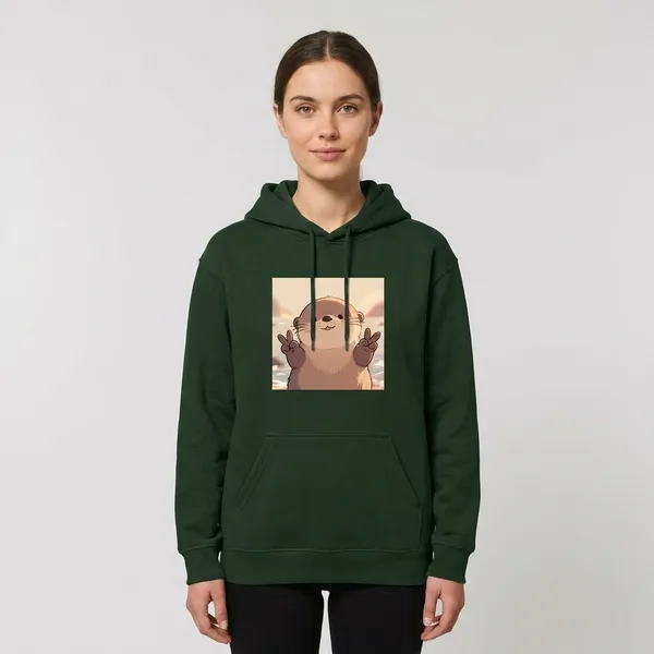 Overloaded_Cuteness_Hoodie_Bottle_Green