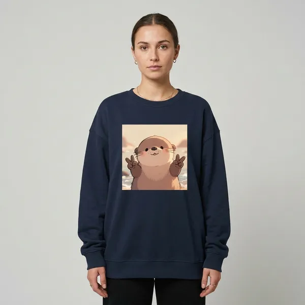Overloaded_Cuteness_Oversized_Sweatshirt_Navy_Blue