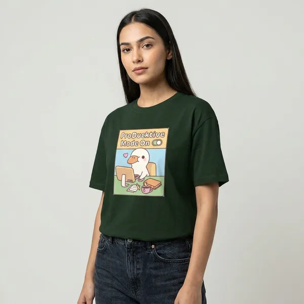 Producktive_Classic_T_Shirt_Bottle_Green