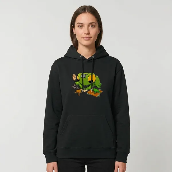 Froggo_Unisex_Hoodie_Black