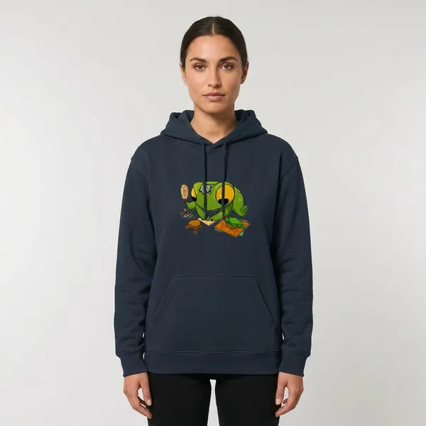 Froggo_Unisex_Hoodie_Navy_Blue