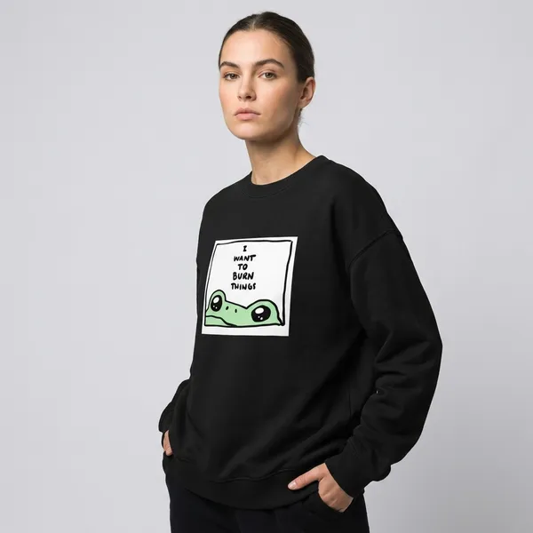 Burn_Things_Oversized_Sweatshirt_Black