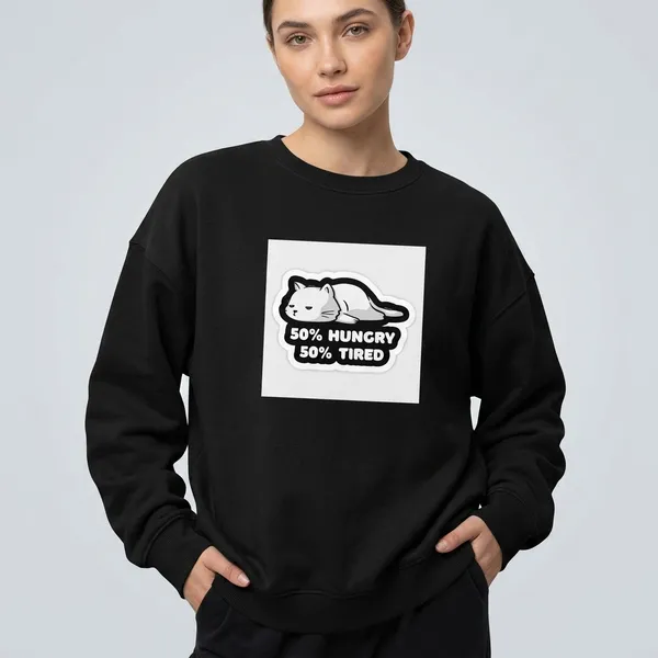 Hungry_And_Tired_Oversized_Sweatshirt_Black