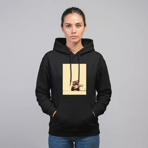 Cool_Rider_Unisex_Hoodie_Black