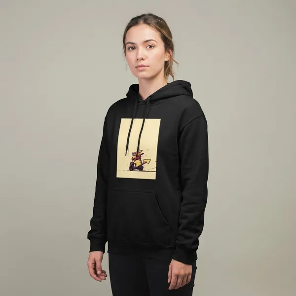 Cool_Rider_Unisex_Hoodie_Black