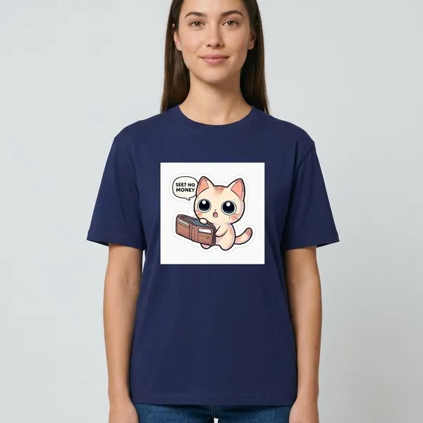 See_No_Money_Classic_T_Shirt_Royal_Blue