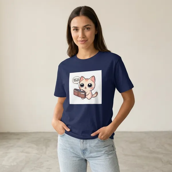 See_No_Money_Classic_T_Shirt_Royal_Blue