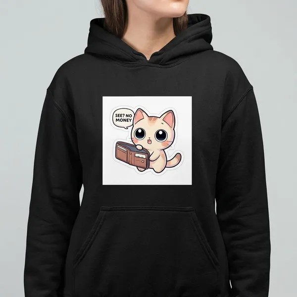 See_No_Money_Unisex_Hoodie_Black