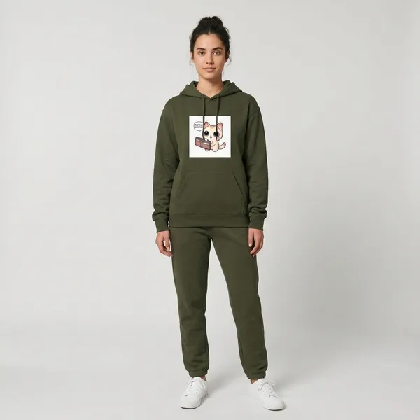 See_No_Money_Unisex_Hoodie_Olive_Green