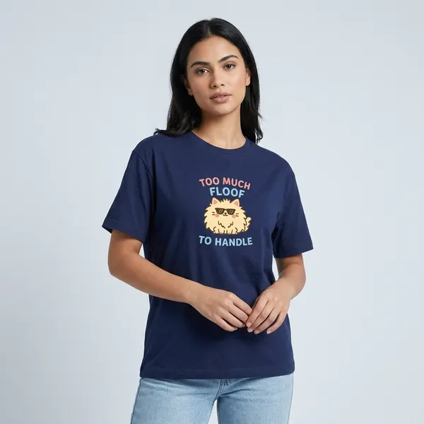 Too_Much_Fluff_To_Handle_Unisex_Classic_T_Shirt_Royal_Blue