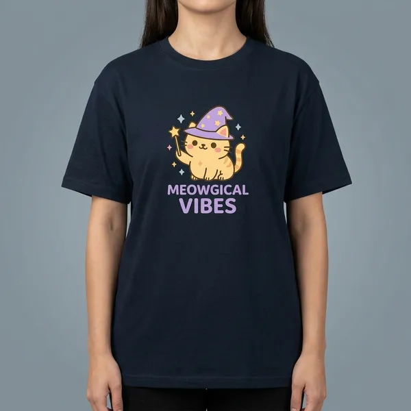 Magical_Vibes_Classic_T_Shirt_Navy_Blue
