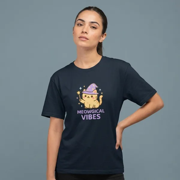 Magical_Vibes_Classic_T_Shirt_Navy_Blue