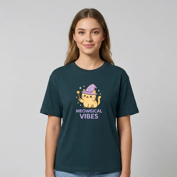 Magical_Vibes_Classic_T_Shirt_Petrol_Blue
