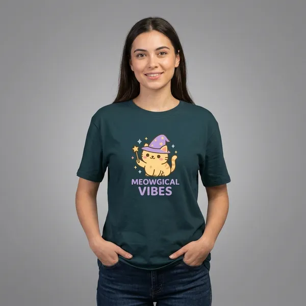 Magical_Vibes_Classic_T_Shirt_Petrol_Blue