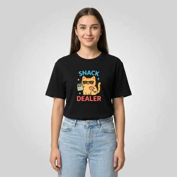 Snack_Dealer_Classic_T_Shirt_Black