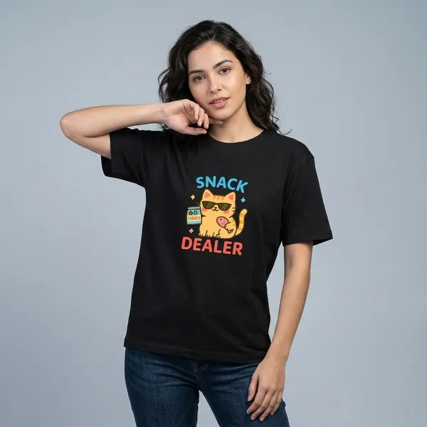 Snack_Dealer_Classic_T_Shirt_Black