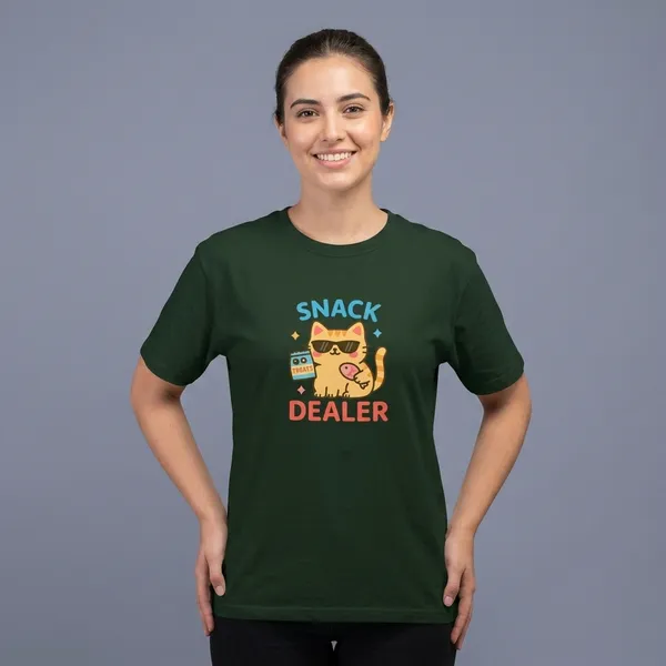 Snack_Dealer_Classic_T_Shirt_Bottle_Green
