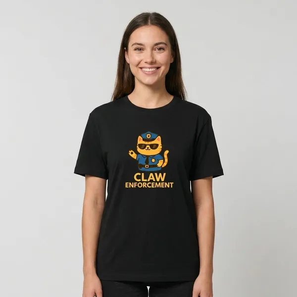 Claw_Enforcement_Classic_T_Shirt_Black