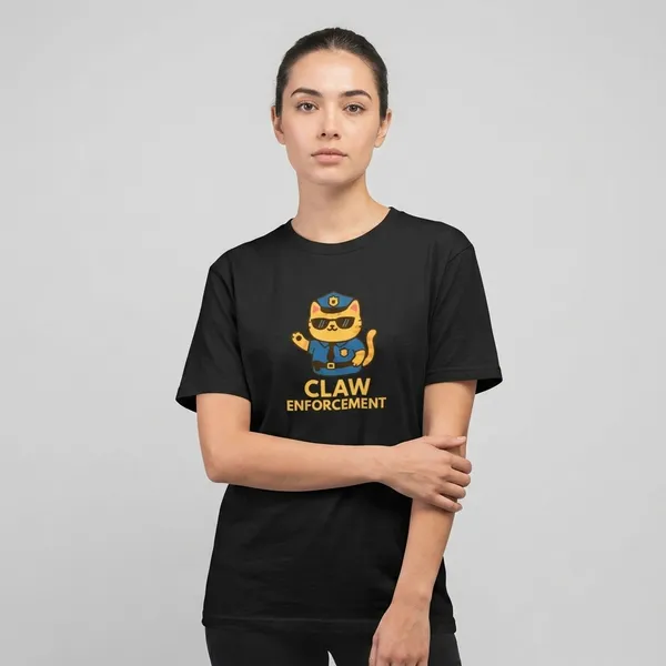 Claw_Enforcement_Classic_T_Shirt_Black