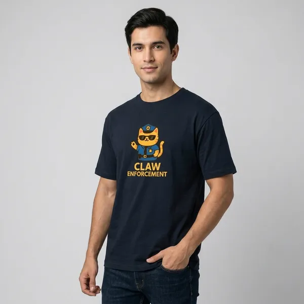Claw_Enforcement_Classic_T_Shirt_Navy_Blue