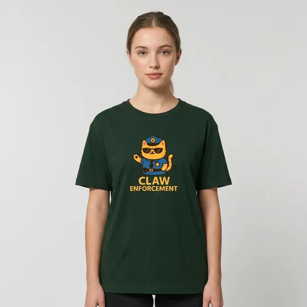 Claw_Enforcement_Classic_T_Shirt_Bottle_Green