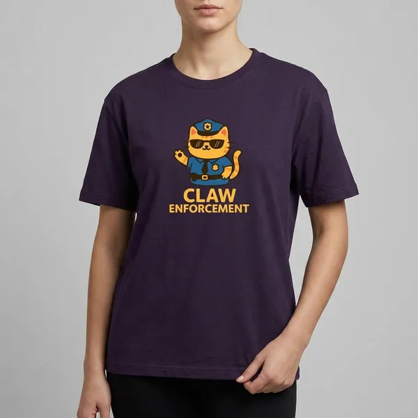 Claw_Enforcement_Classic_T_Shirt_Purple
