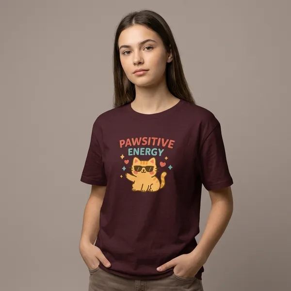 Positive_Energy_Classic_Crew_T_Shirt_Maroon