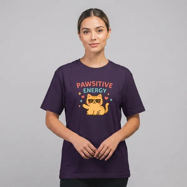 Positive_Energy_Classic_Crew_T_Shirt_Purple