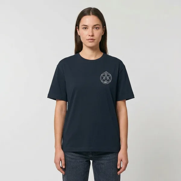 Circle_Of_Karma_Classic_T_Shirt_Navy_Blue