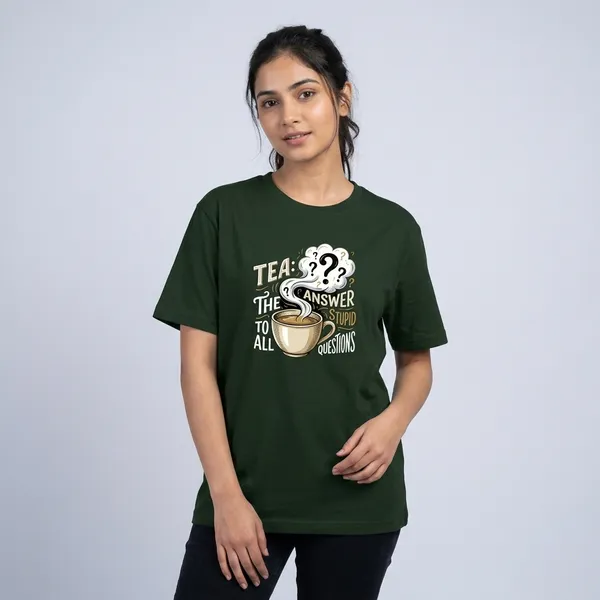 Stupid_Questions_Classic_T_Shirt_Bottle_Green