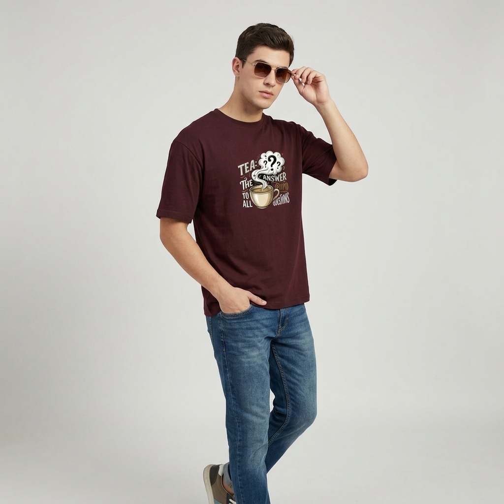 Stupid_Questions_Classic_T_Shirt_Maroon