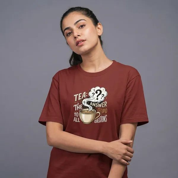 Stupid_Questions_Classic_T_Shirt_Brick_Red