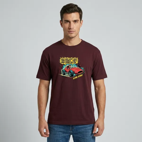Turn_Signals_Classic_Crew_T_Shirt_Maroon