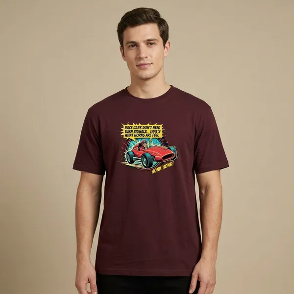 Turn_Signals_Classic_Crew_T_Shirt_Maroon