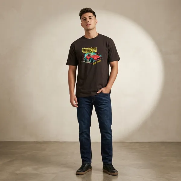 Turn_Signals_Classic_Crew_T_Shirt_Coffee_Brown