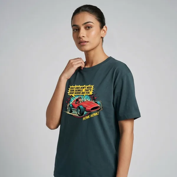 Turn_Signals_Classic_Crew_T_Shirt_Petrol_Blue
