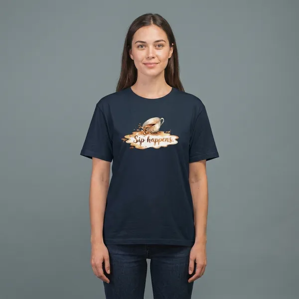 Sip_Haappens_Classic_Crew_T_Shirt_Navy_Blue
