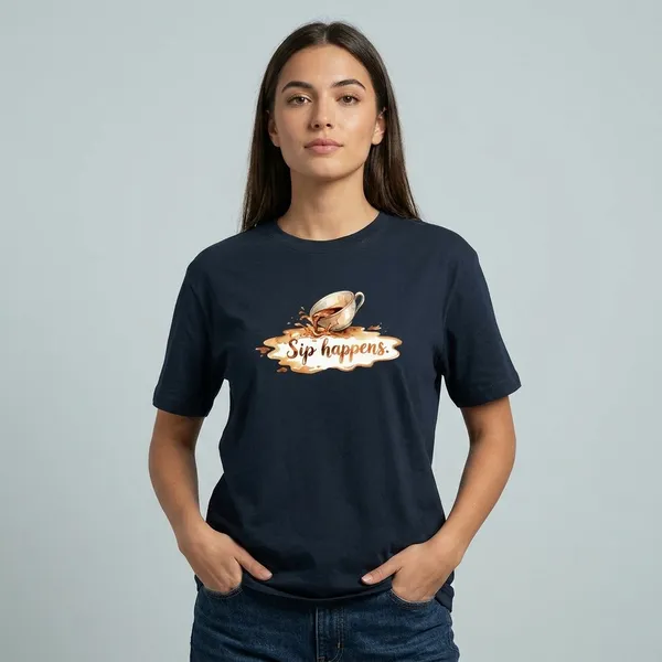 Sip_Haappens_Classic_Crew_T_Shirt_Navy_Blue