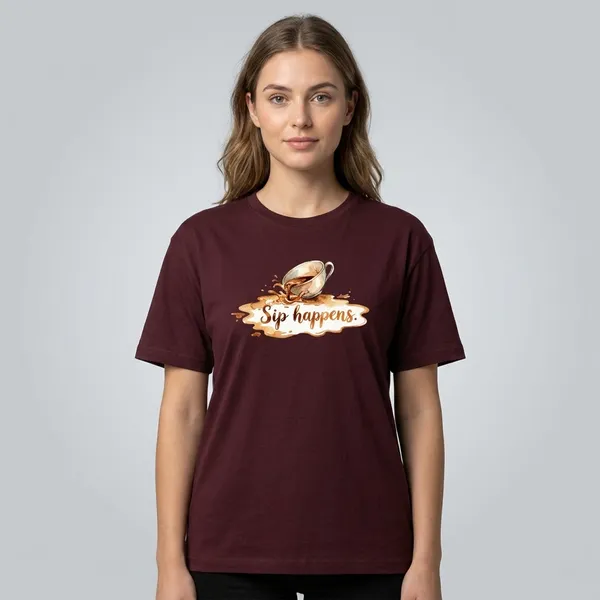 Sip_Haappens_Classic_Crew_T_Shirt_Maroon