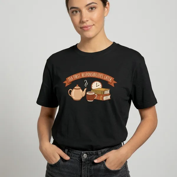 Tea_First_Classic_Crew_T_Shirt_Black