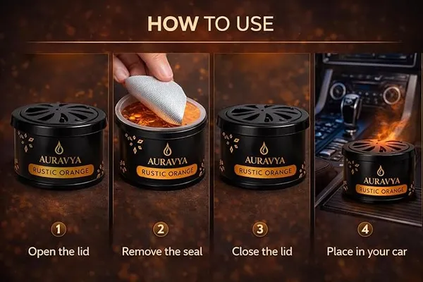 Auravya_Rustic_Orange_Car_Air_Freshener