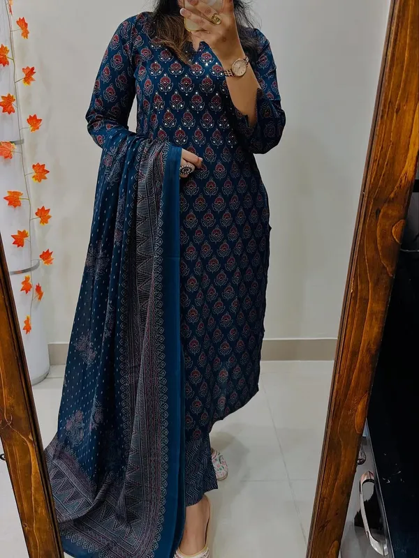 Blue_Cotton_Jaipuri_Ajrakh_Print_Straight_Suit_Sets_For_Women