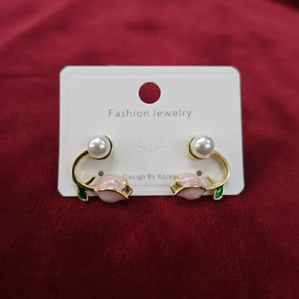 MIMI_-_LOTUS_CUTE_PINK_EARRINGS_-_2