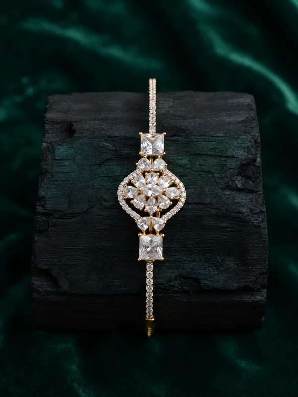 MEGA_-_Round_Big_Stones_Diamond_Replica_Openable_Bracelet