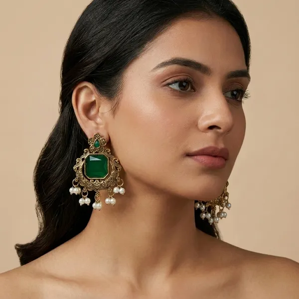 Premium_-_Statement_Monalisa_stone_Jhumkas_-_Medium