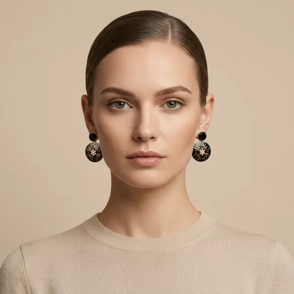 SYRA_-_MEENAKARI_Brass_Earrings_-_6