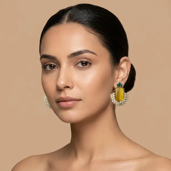 MYRA_-_Silver_Toned_Oxidized_Earrings