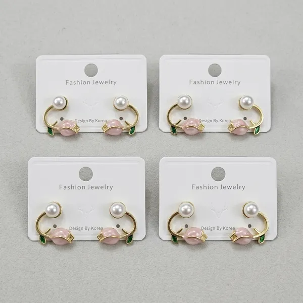 MIMI_-_LOTUS_CUTE_PINK_EARRINGS_-_2