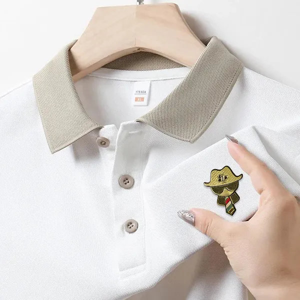 White_Color_Men_Polo_T-Shirt