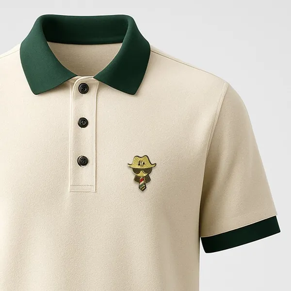 Cream_Color_Men_Polo_T-Shirt